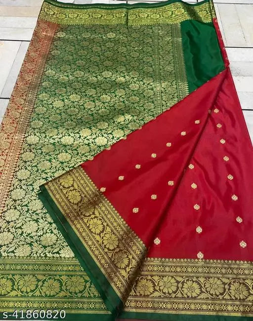 SATIN SILK BUTI SAREE