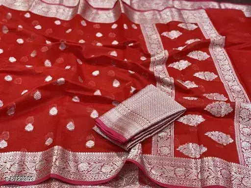 Stylish Banarasi Silk  Saree