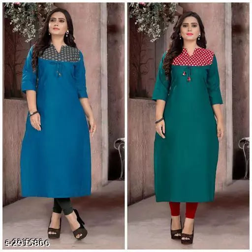 Women's Printed Cotton Kurti