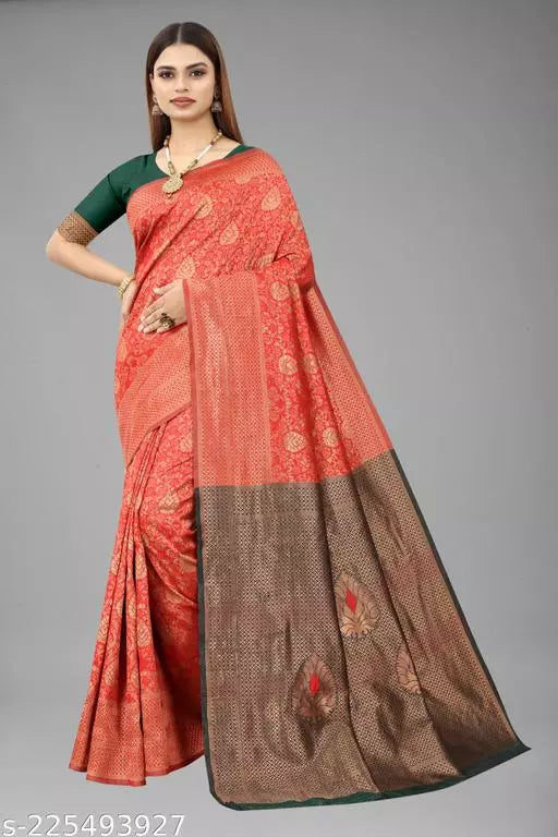BANARASI SILK SAREE BY VAIDIK ETHNIC
