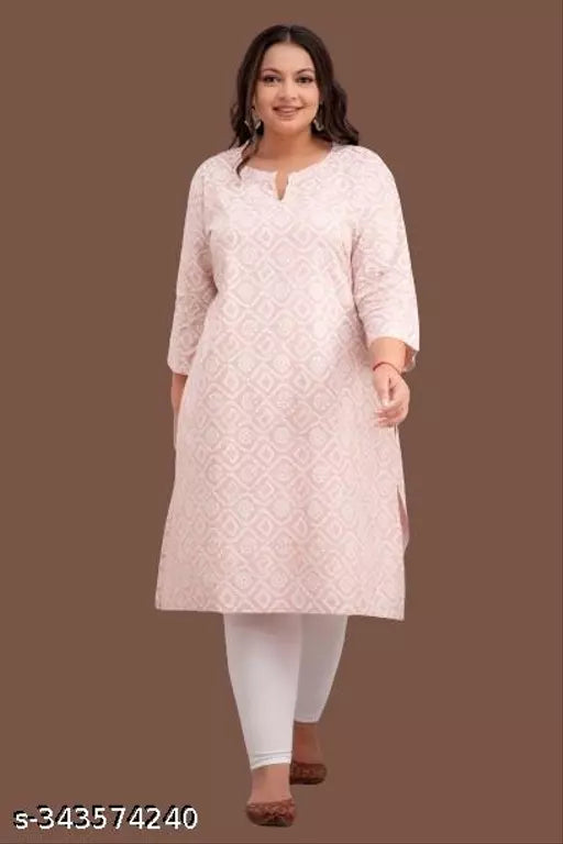 Plus size kurti