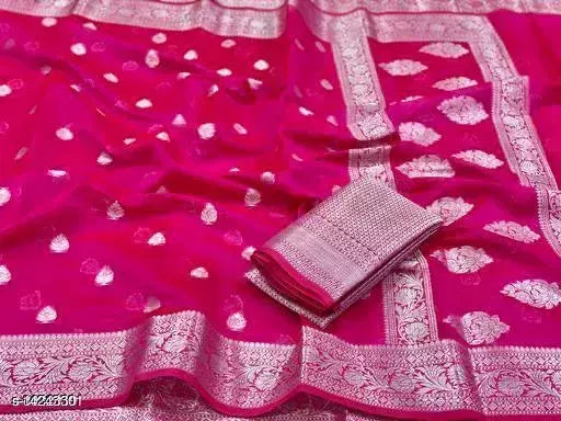 Stylish Banarasi Silk  Saree