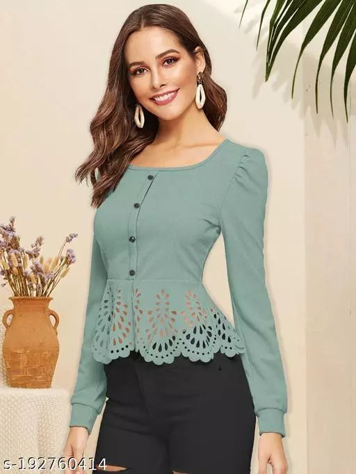 Dhunki Beautiful Lacer Cutting Top