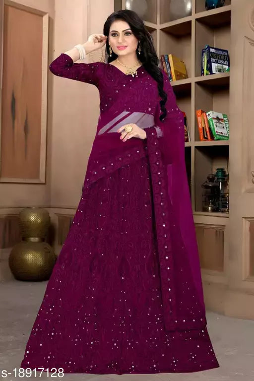 Mirror Work Alisha Sensational Women Lehenga