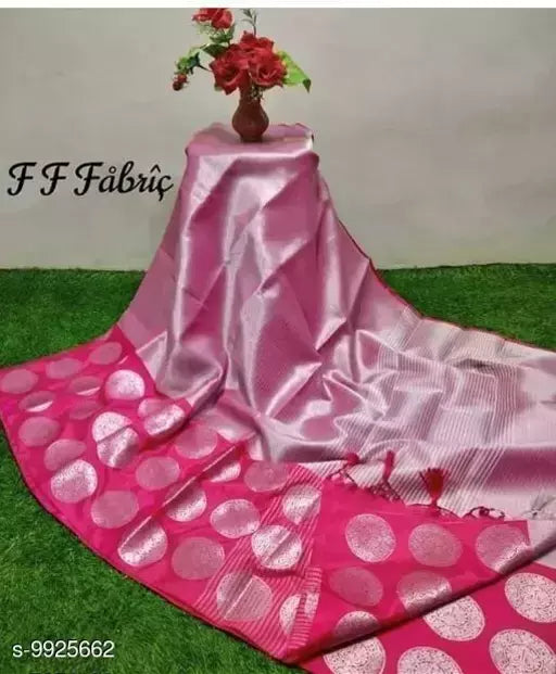 Trendy  Tissue Silk  Embroidered Saree