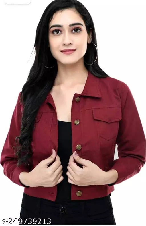maroon colour jacket