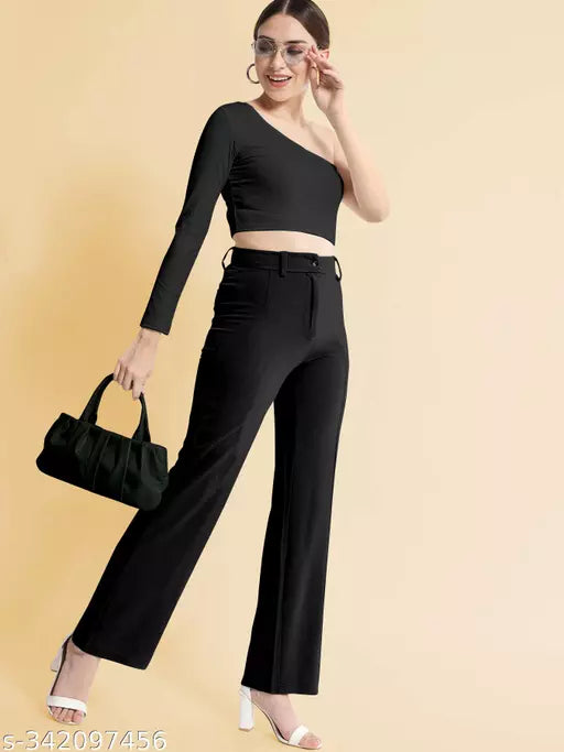Stylish Elegant Women Women Trousers