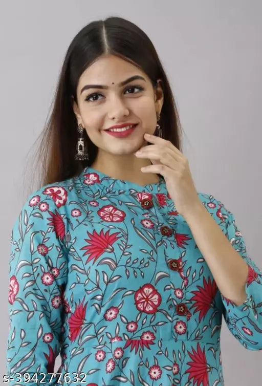 SK Flower Printed Gown 60