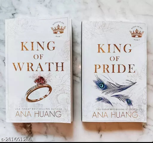 King of Pride  +  KING OF WRATH best 2 book by ana huang (Kings of Sin) Paperback – Import  25 May 2023