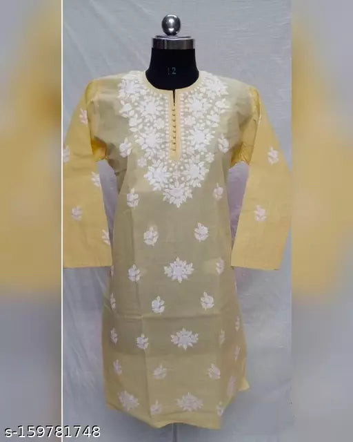 Cotton Computer Kurti Rose.