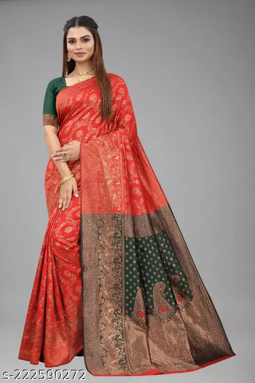 BANARASI SILK SAREE BY VAIDIK ETHNIC