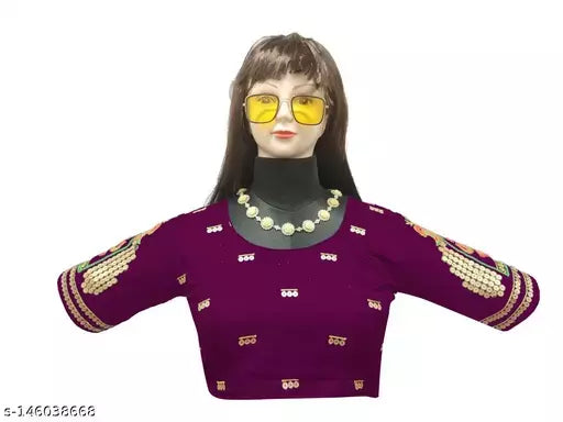 BEAUTIFUL EMBROIDERY WORK BLOUSE
