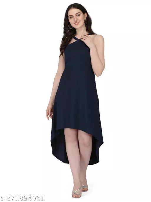Bodycon N.Blue Dresses For Woman