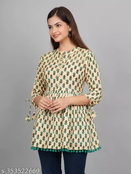 rudraksh rayon printed gown