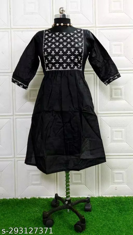 QVAZOR Stylish Fancy Trendy Kurti For Women For Party Wedding Festival Functions