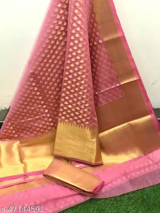 Rich Zari Banarasi Booti Saree