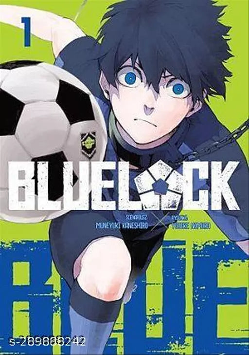 Blue Lock 1 Paperback – Import  21 June 2022 by Muneyuki Kaneshiro (Author)  Yusuke Nomura (Illustrator)