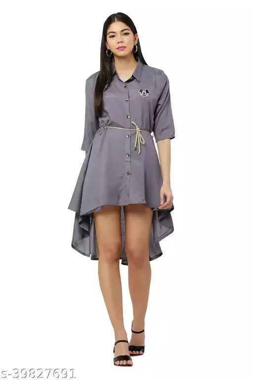 RihanFab Women Dress | Mid Legth Dress