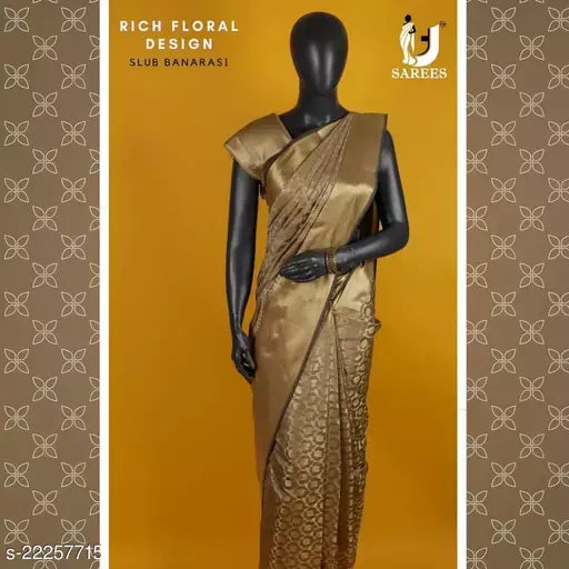 OPERA SILK FLORAL SAREE