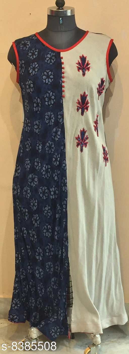 Women's Printed Cotton Kurti
