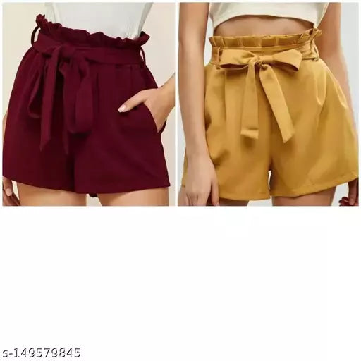 Shorts Combo For Girls & Women