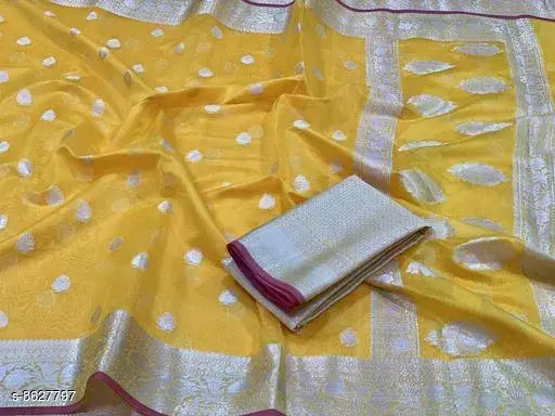 Stylish Banarasi Silk  Saree