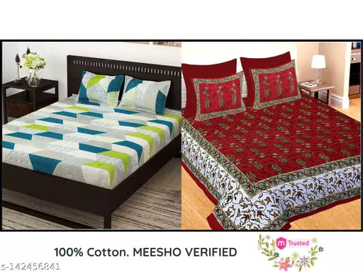 Bedsheet Combo Set Cotton