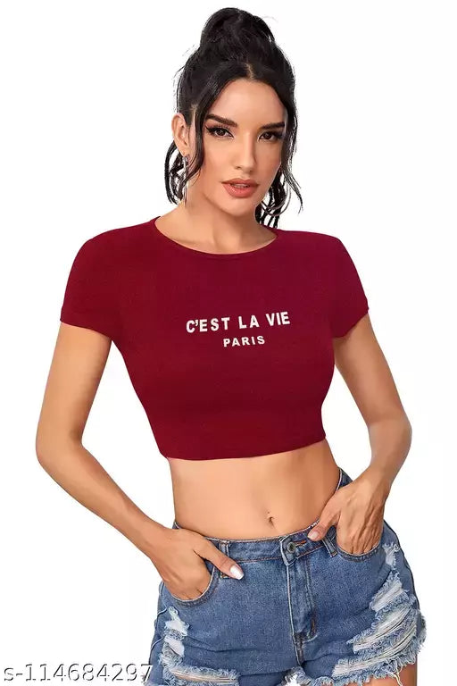 DHUNKI Women's Croptop