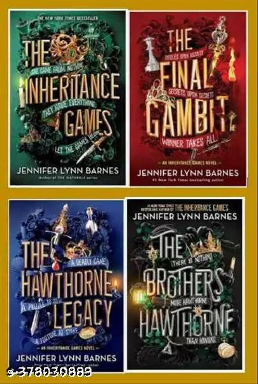 The Inheritance Games Complete Collection:- The Inheritance Games + The Final Gambit + The Hawthorne Legacy + The Brothers Hawthorne