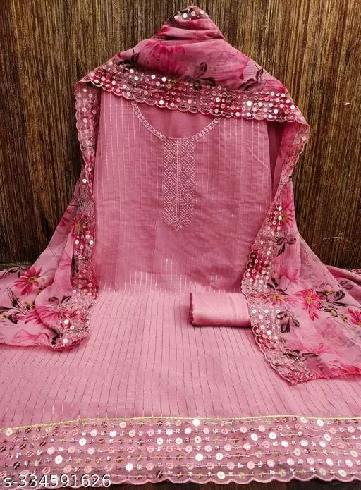 HEAVY GEORGETTE  LADIES SUIT