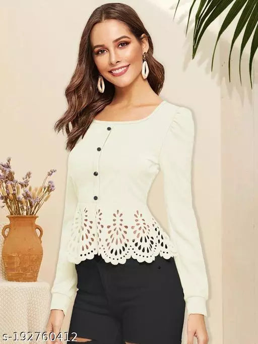 Dhunki Beautiful Lacer Cutting Top