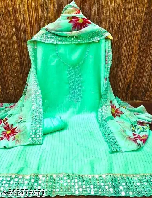 GEOGRETTE PARTY SUITS FOR WOMEN