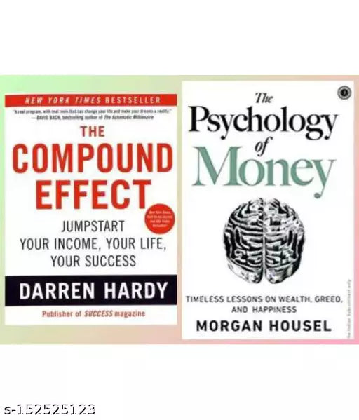 Combo of Compound Effect and Psychology of money book