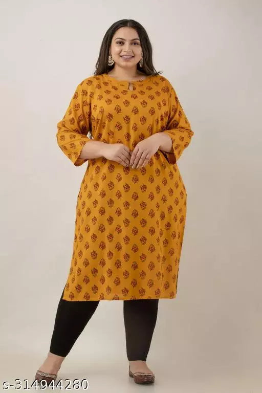 Stylish and Comfortable Plus-Size Kurti for Women