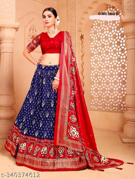 New Women's Blue Party Wear Wedding Lehenga Choli Set with Dupatta Dress