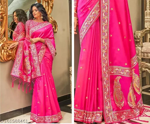 BANARASI SILK SAREE BY VAIDIK ETHNIC