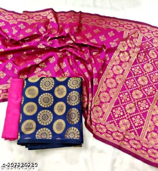 SUIT+RANI CHOKTHA-RANI PLAIN-NB GOLA TOP