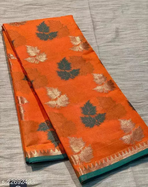 Cotton Silk Floral Saree