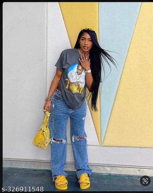 DENIM JEANS FOR WOMEN