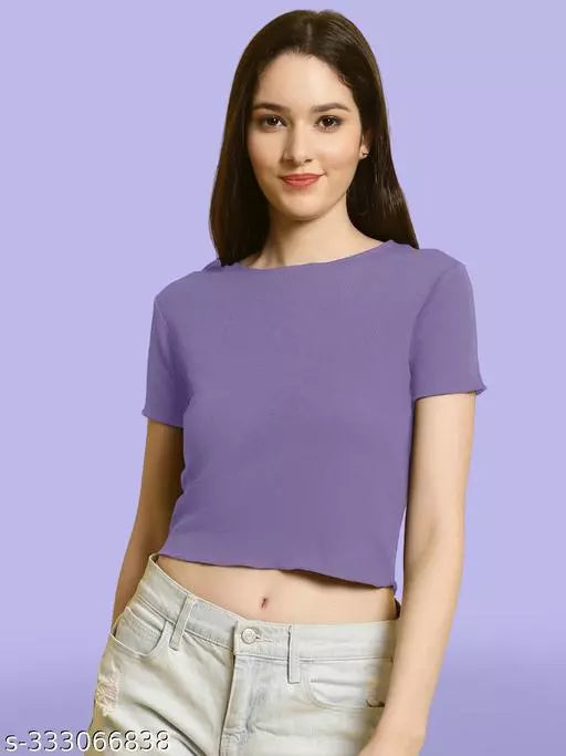 Rib Tops  top for woman/girls styles top designer top western wear top casual top