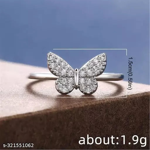 Chic Elegance: Adjustable Artificial Rings Collection for Women & Girls - Affordable Luxury in Every Design