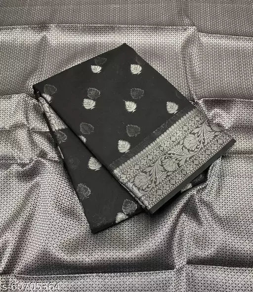 Banarasi Silver Buti Silk Saree