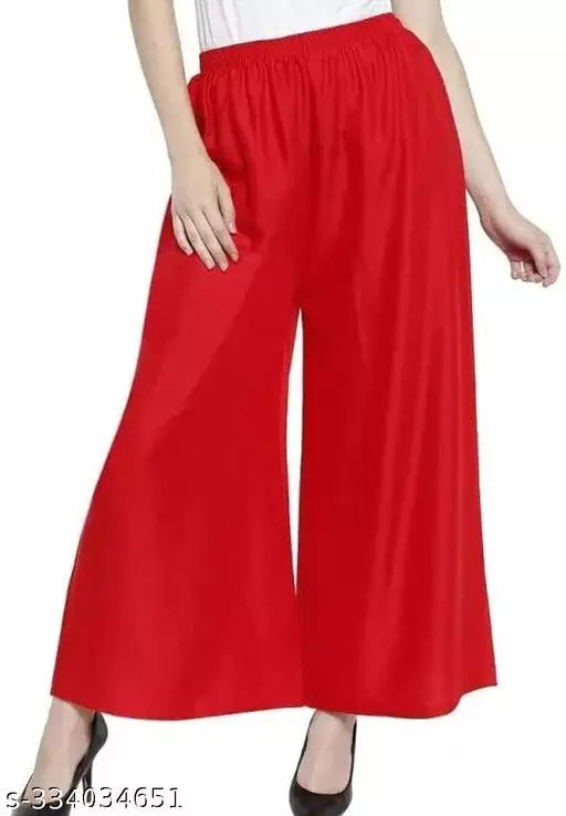 Stylish and Comfortable Rayon Plazzo for Women