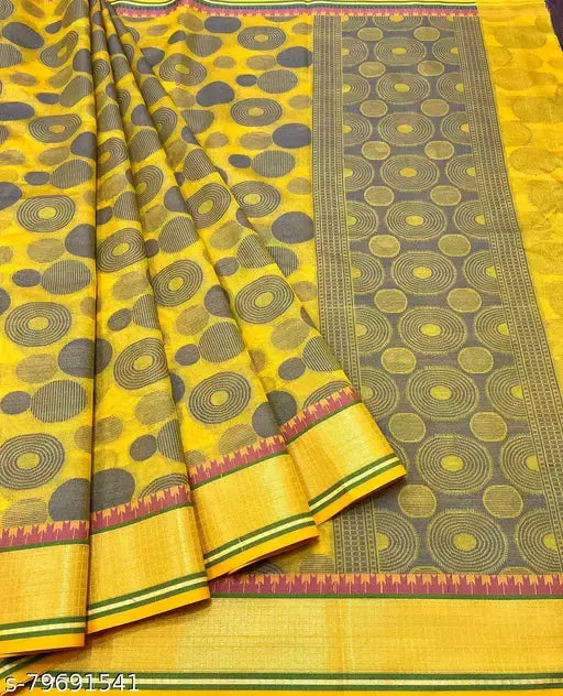 Chanderi Cotton Resham Patola Saree
