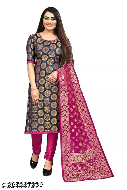 SUIT+RANI CHOKTHA-RANI PLAIN-NB GOLA TOP