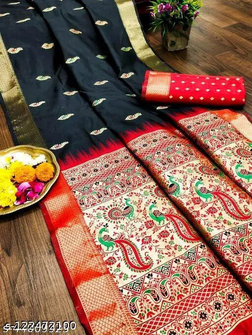 BAARASI SILK SAREE BY VAIDIK ETHNIC