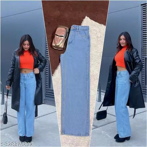 Wideleg denim