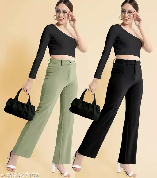 Urbane Latest Women Women Trousers