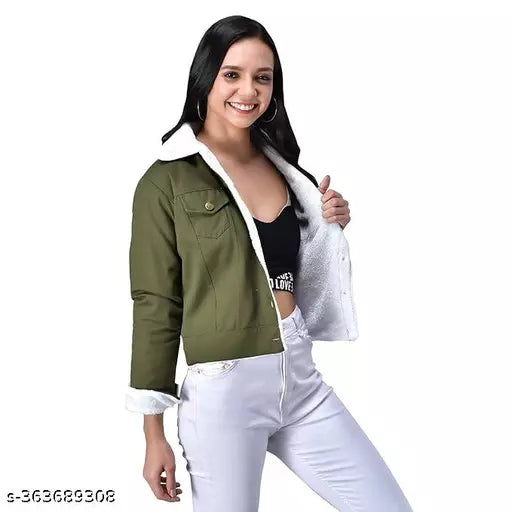 Womens Denim puffer jackets for winter
