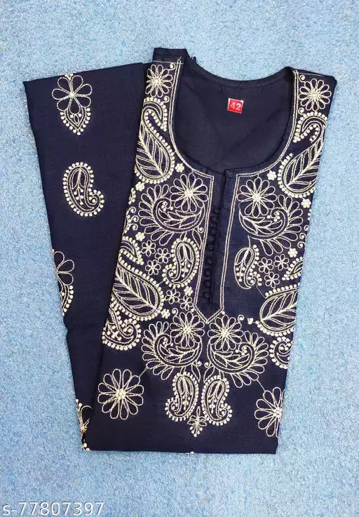 Magic Cotton Handwork Design Kurti.